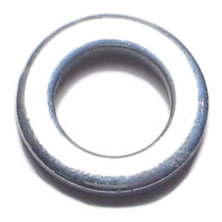 Midwest Fastener Flat Washer, For Screw Size M6 , Steel Zinc Plated Finish, 25 PK 78544